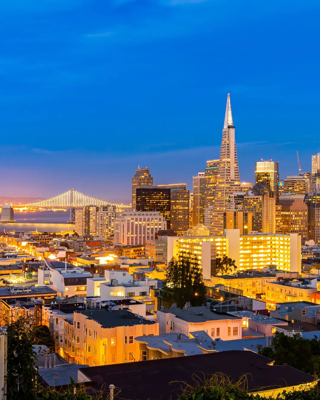 San Francisco at night